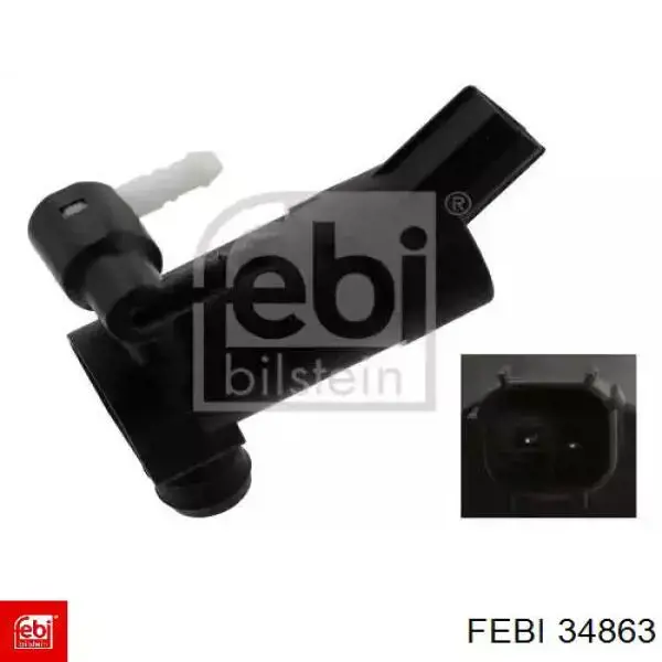 Pompka spryskiwacza szyby przedniej/tylnej Febi 34863 cena, od 14,48 USD