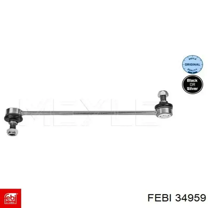 Do koszyka 34959 Febi Łącznik stabilizatora przedniego