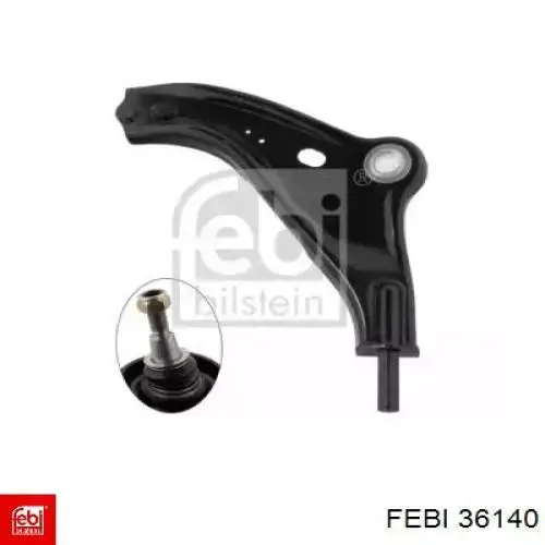 Wahacz zawieszenia przedniego dolny lewy Febi 36140 cena, od 60,66 USD