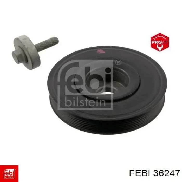 Koło pasowe wału korbowego Febi 36247 cena, od 96,90 USD
