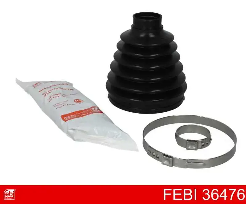 Osłona przegubu homokinetycznego półosi przedniej wewnętrzna Febi 36476 cena, od 20,89 USD
