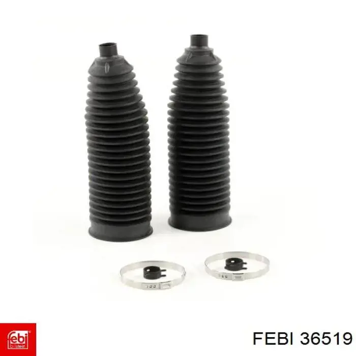 Do koszyka 36519 Febi Osłona mechanizmu kierowniczego (maglownicy)