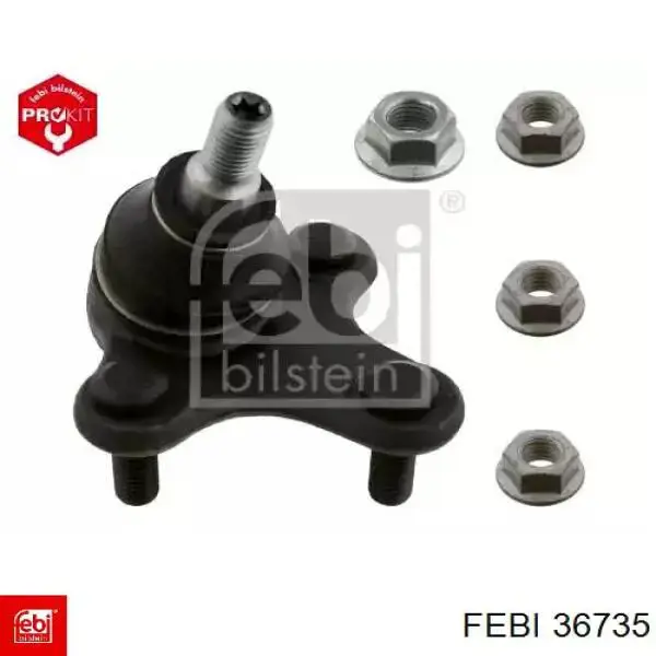 Sworzeń wahacza dolny lewy Febi 36735 cena, od 14,66 USD