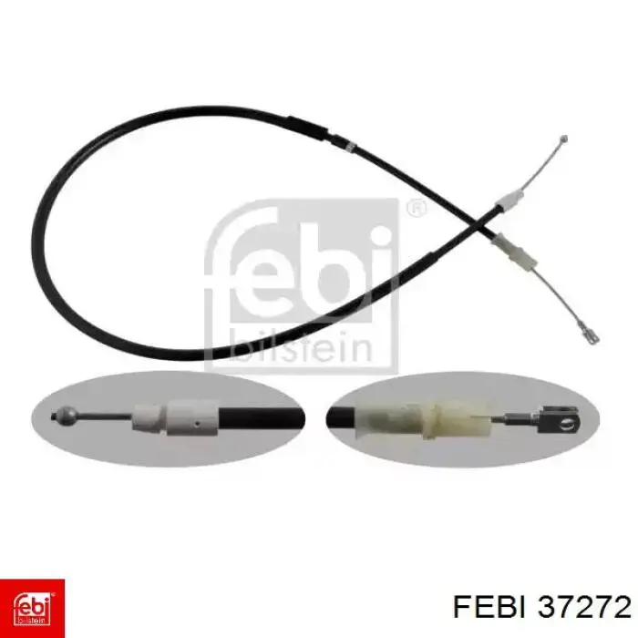 Linka hamulca ręcznego tylna prawa/lewa Febi 37272 cena, od 16,95 USD