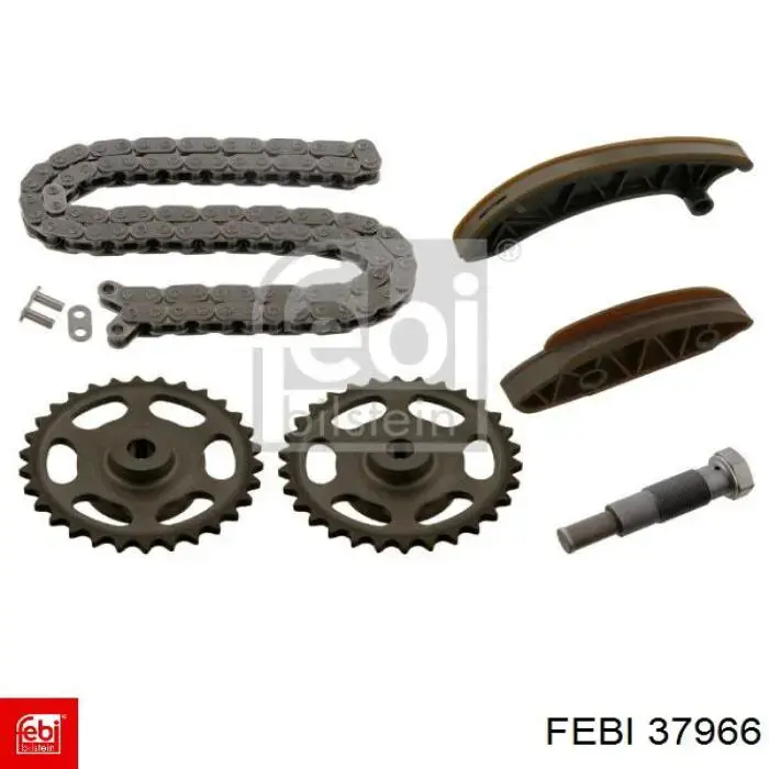 Łańcuch rozrządu, zestaw Febi 37966 cena, od 181,20 USD