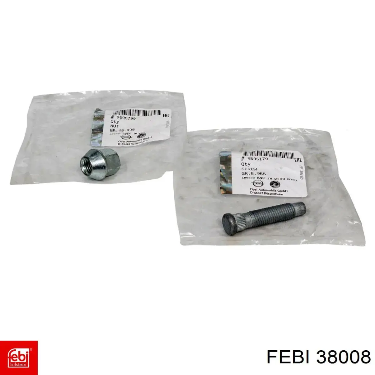 Do koszyka 38008 Febi Nakrętka koła