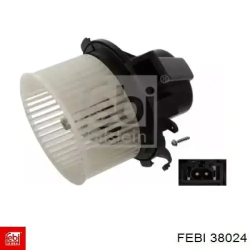 Silniczek wentylatora nagrzewnicy (ogrzewacza wnętrza) Febi 38024 cena, od 71,88 USD