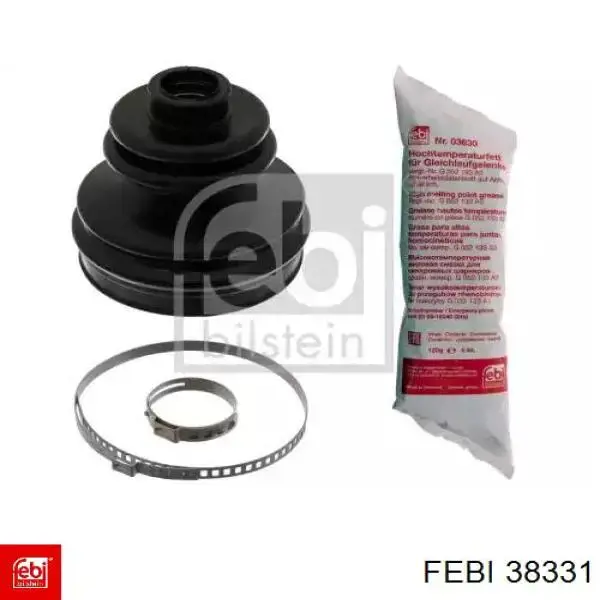 Osłona przegubu homokinetycznego półosi przedniej wewnętrzna Febi 38331 cena, od 13,84 USD