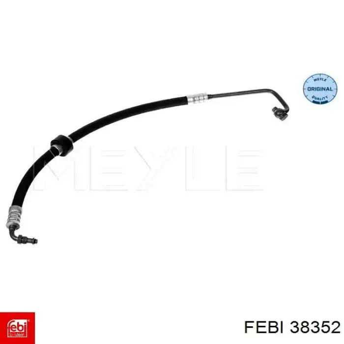 Przewód hydraulicznego układu wspomagania wysokiego ciśnienia, od pompy do maglownicy (mechanizmu) Febi 38352 cena, od 69,38 USD