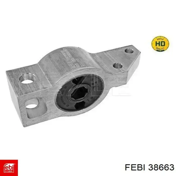 Do koszyka 38663 Febi Silentblock przedniego wahacza dolnego