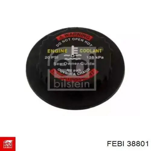 Pokrywa (korek) zbiornika wyrównawczego Febi 38801 cena, od 13,91 USD
