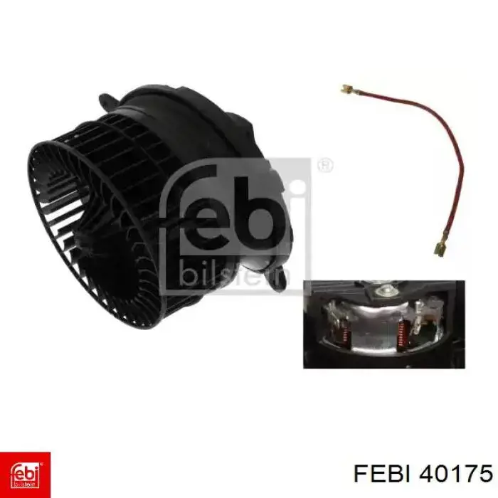 Silniczek wentylatora nagrzewnicy (ogrzewacza wnętrza) Febi 40175 cena, od 72,71 USD