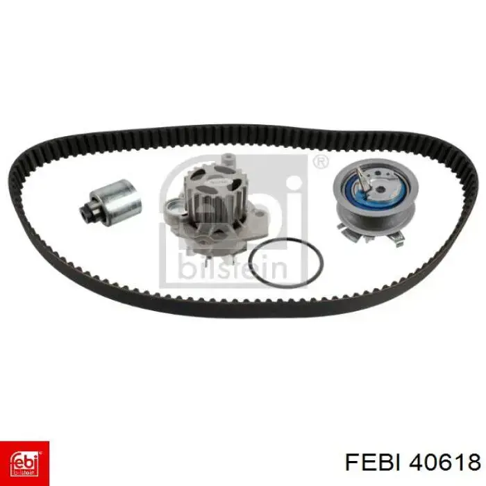 Pasek rozrządu, zestaw Febi 40618 cena, od 170,04 USD