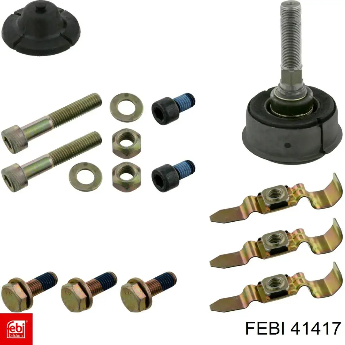Do koszyka 41417 Febi Silentblock przedniego wahacza dolnego