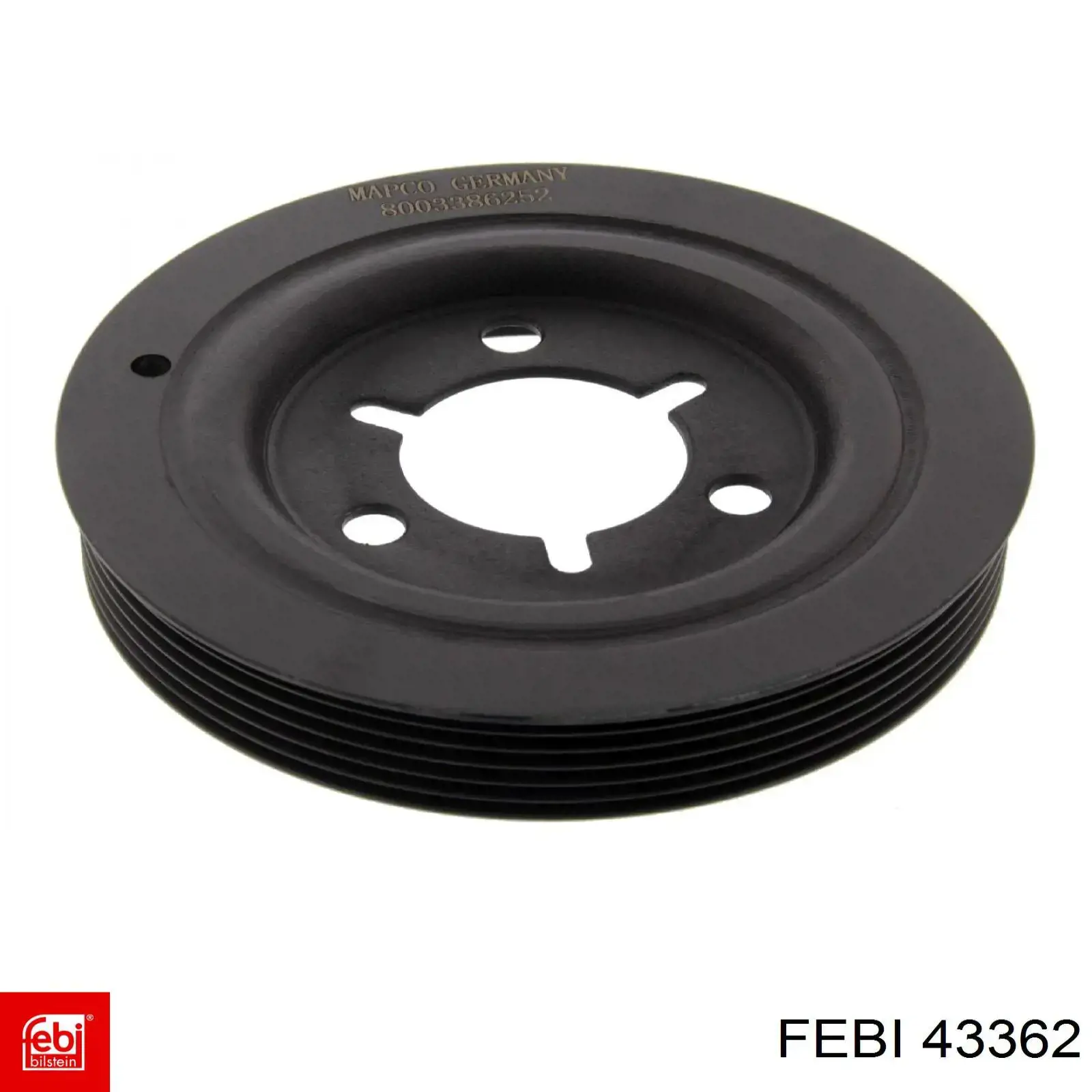 Do koszyka 43362 Febi Silentblock przedniego wahacza dolnego