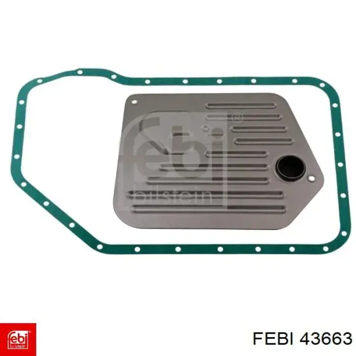 Uszczelka miski automatycznej/mechanicznej skrzyni biegów Febi 43663 cena, od 9,78 USD