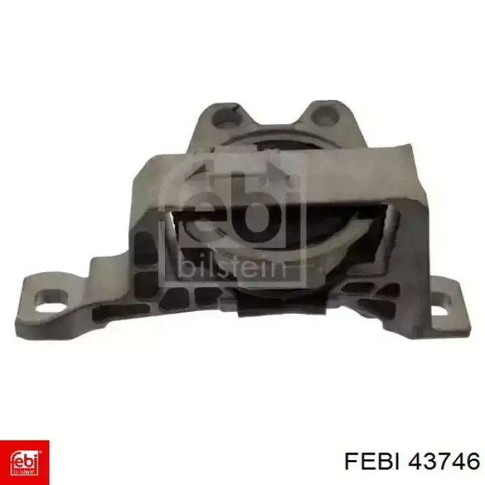 Poduszka (podpora) silnika prawa Febi 43746 cena, od 64,31 USD