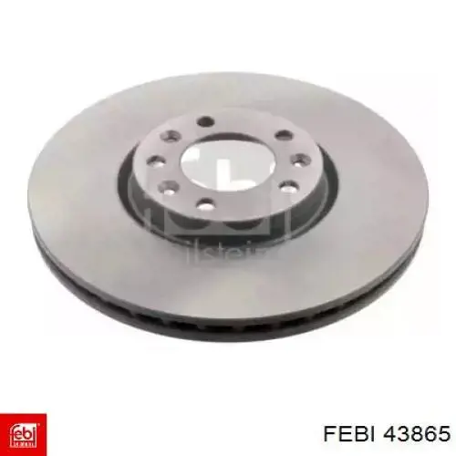 43865 Febi Tarcza hamulcowa przednia