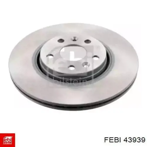 43939 Febi Tarcza hamulcowa przednia
