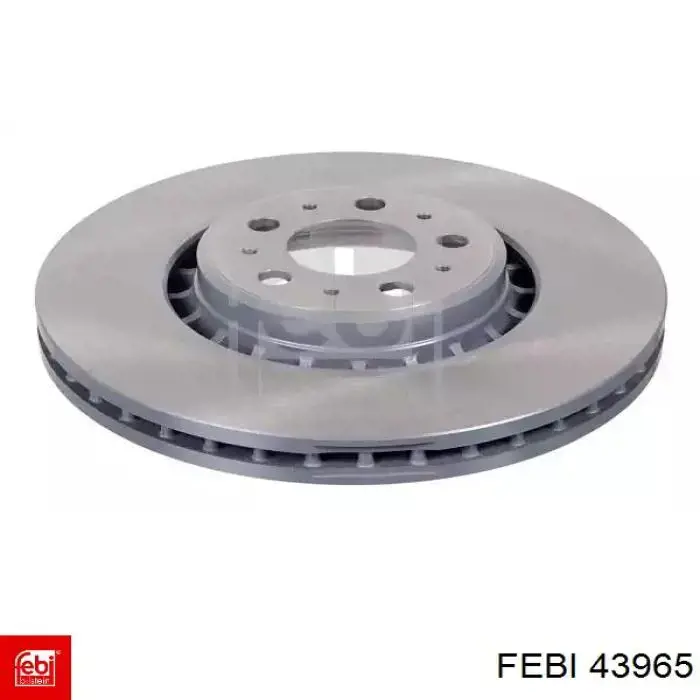 43965 Febi Tarcza hamulcowa przednia