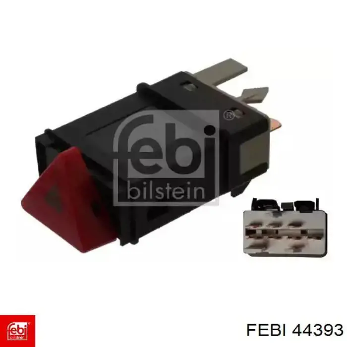 Przycisk włączania światła awaryjnego Febi 44393 cena, od 19,35 USD