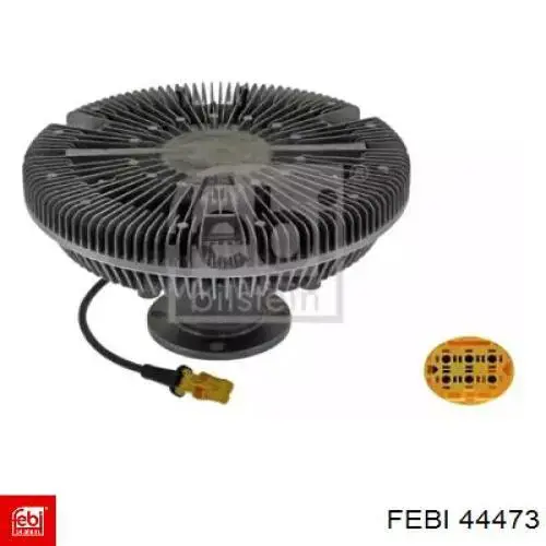 Sprzęgło wiskotyczne wentylatora chłodzenia Febi 44473 cena, od 531,86 USD