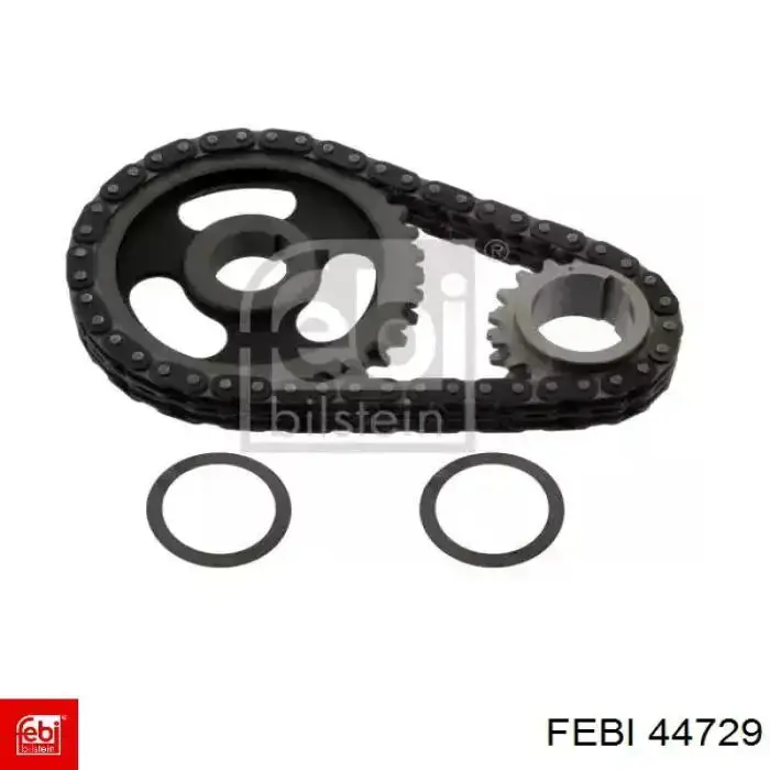 Łańcuch rozrządu, zestaw Febi 44729 cena, od 51,16 USD