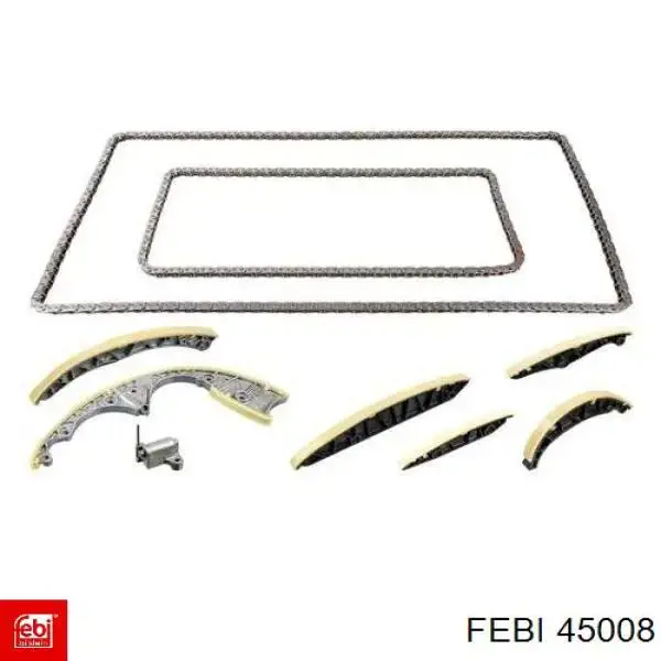 Łańcuch rozrządu, zestaw Febi 45008 cena, od 420,32 USD