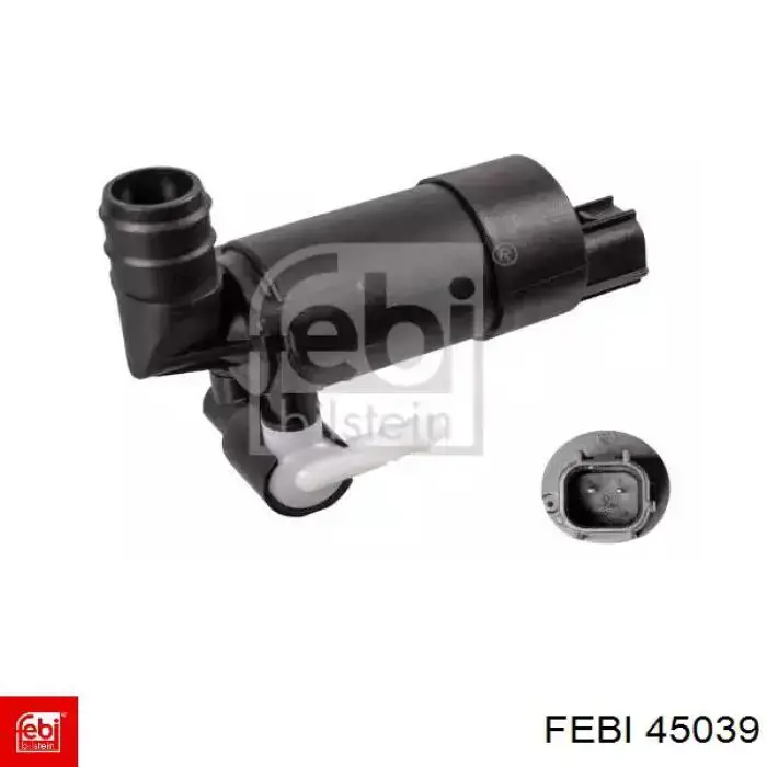 Pompka spryskiwacza szyby przedniej/tylnej Febi 45039 cena, od 17,47 USD