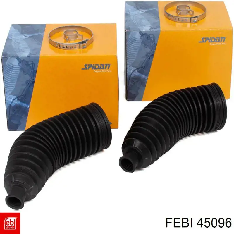 Do koszyka 45096 Febi Osłona mechanizmu kierowniczego (maglownicy)