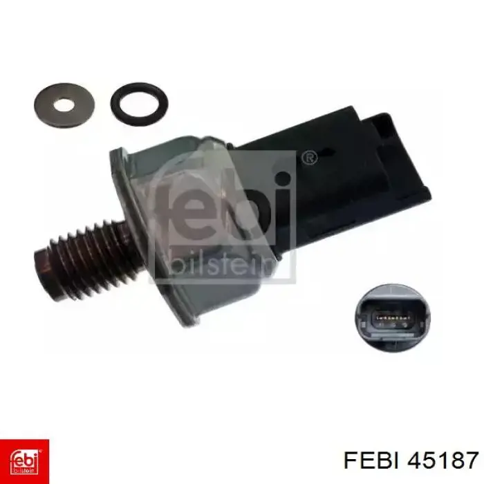Czujnik ciśnienia paliwa Febi 45187 cena, od 47,45 USD