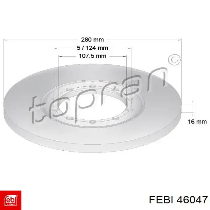 Czujnik poziomu płynu chłodzącego w zbiorniku Febi 46047 cena, od 37,39 USD