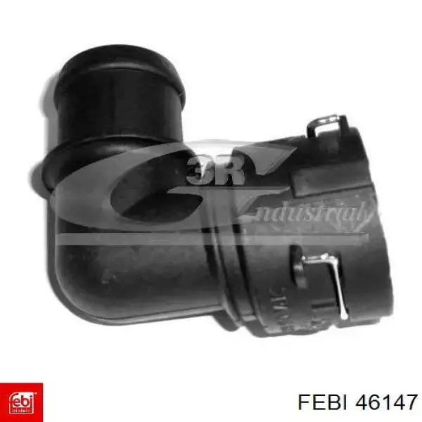 Kołnierz przewodu płynu chłodzącego (wg kodów 6Q0122291F i 1J0121619A VAG) Febi 46147 cena, od 6,39 USD