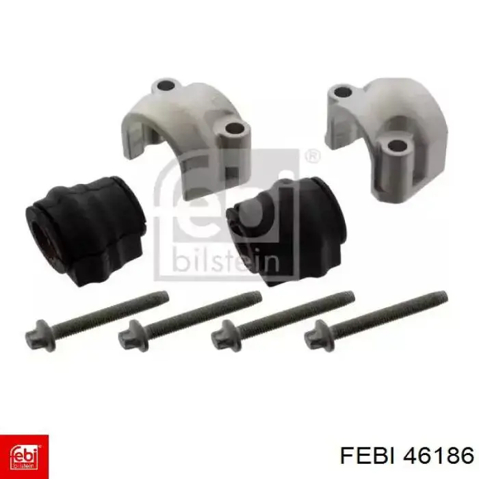 46186 Febi Tuleja stabilizatora przedniego, zestaw