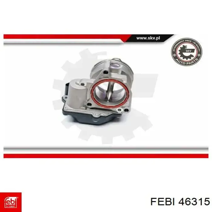 Do koszyka 46315 Febi Przepustnica, komplet