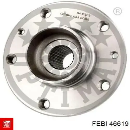 Do koszyka 46619 Febi Piasta przednia