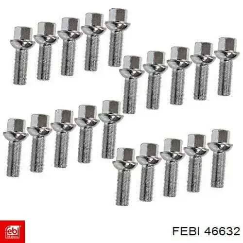 Do koszyka 46632 Febi Śruba koła
