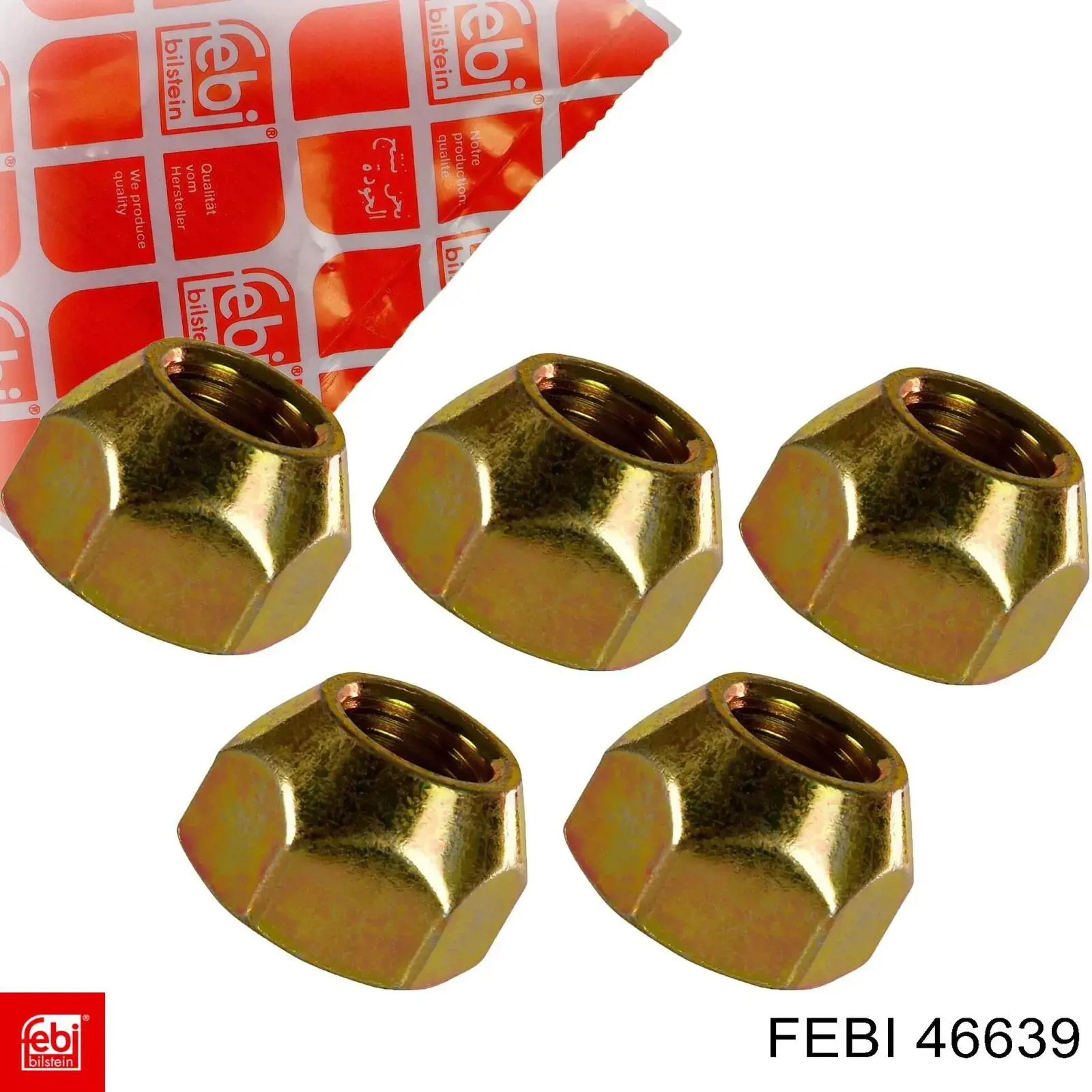 Do koszyka 46639 Febi Nakrętka koła
