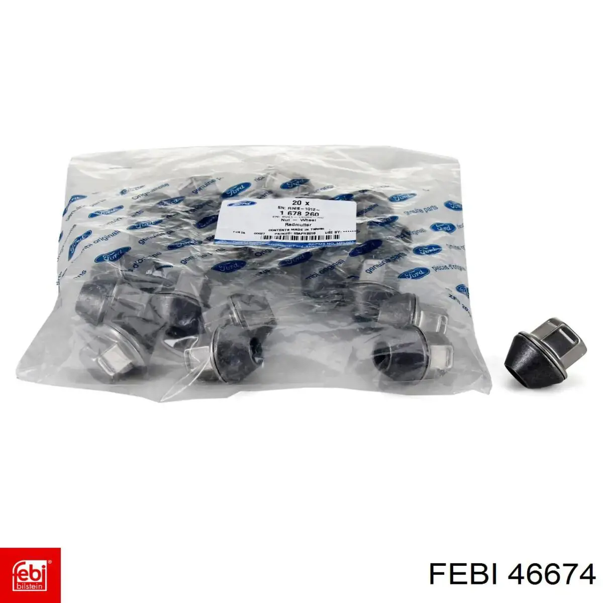 Do koszyka 46674 Febi Nakrętka koła