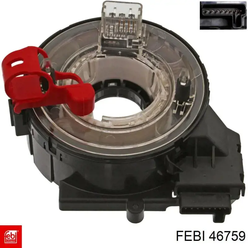 Pierścień kontaktowy AIRBAG, taśma kierownicy Febi 46759 cena, od 47,67 USD