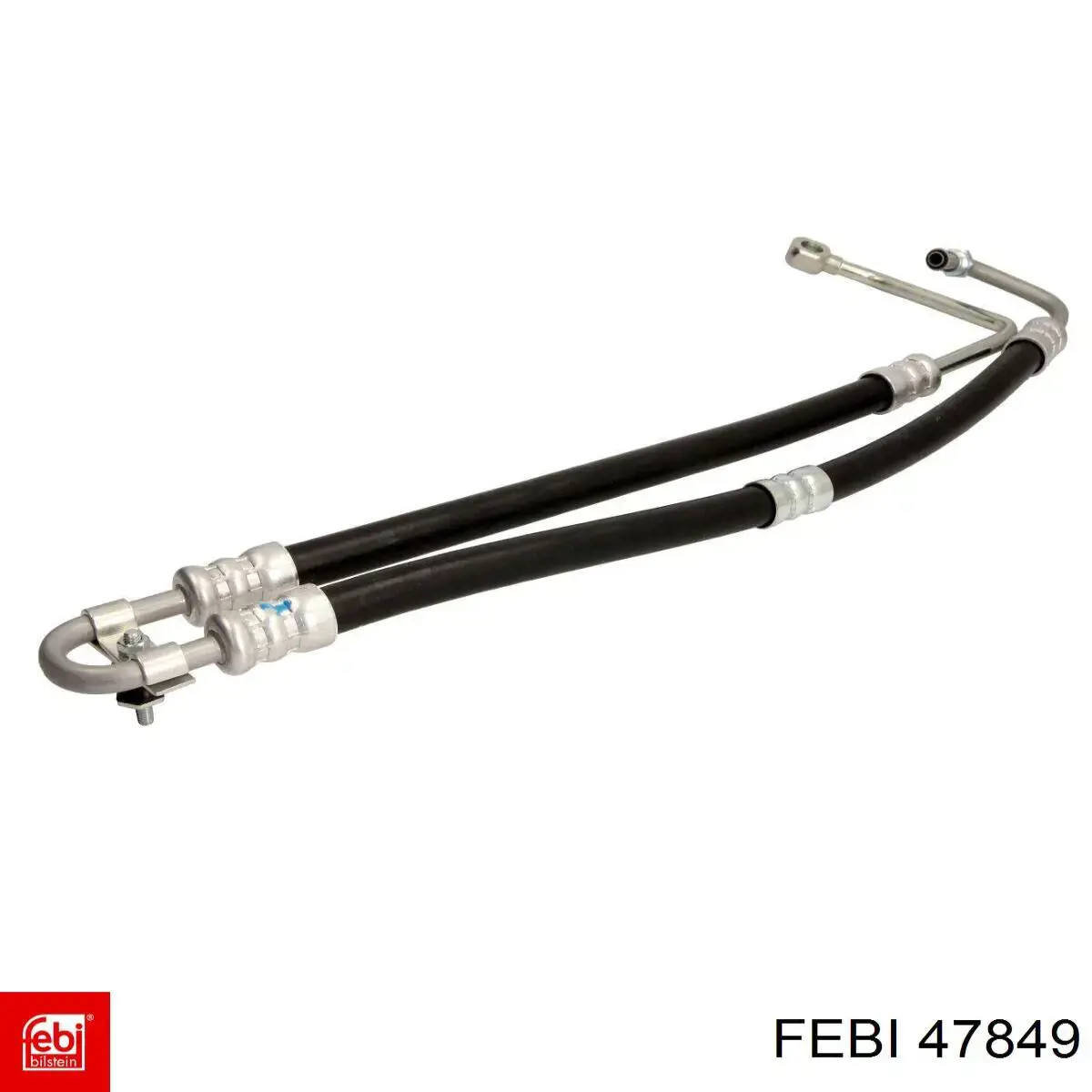 47849 Febi Przewód hydraulicznego układu wspomagania wysokiego ciśnienia, od pompy do maglownicy (mechanizmu)
