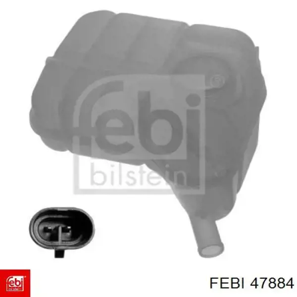 Zbiorniczek wyrównawczy układu chłodzenia Febi 47884 cena, od 21,78 USD