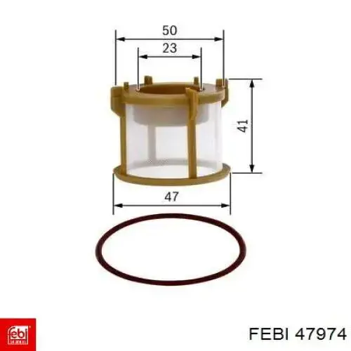 Filtr paliwa Mercedes A0000902051 cena, od 5,04 USD