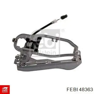 Pałąk zewnętrznej klamki drzwi tylnych lewych BMW 51218243635 cena, od 43,88 USD
