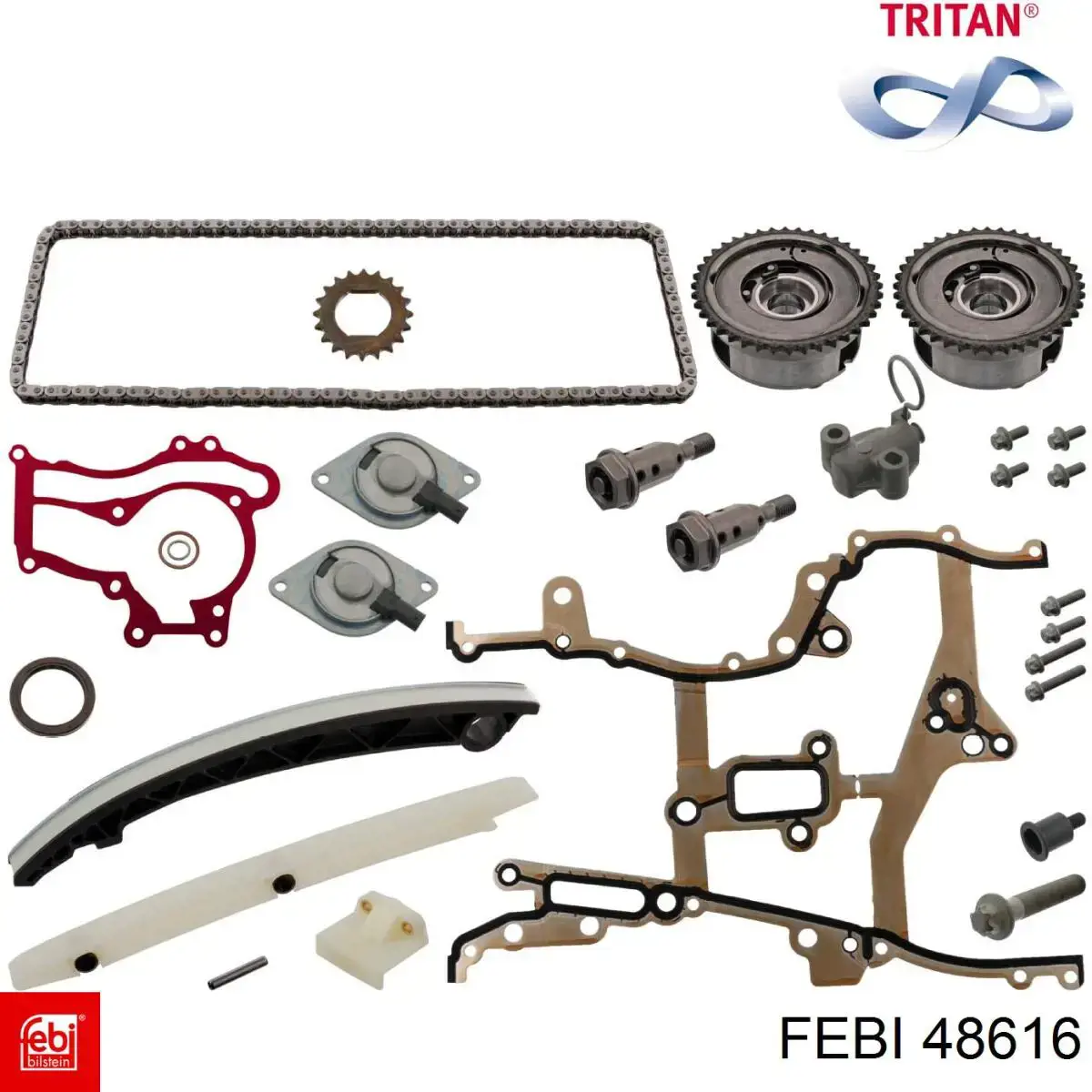 Koło zębatewalcowe wałka rozrządu silnika Febi 48616 cena, od 101,95 USD