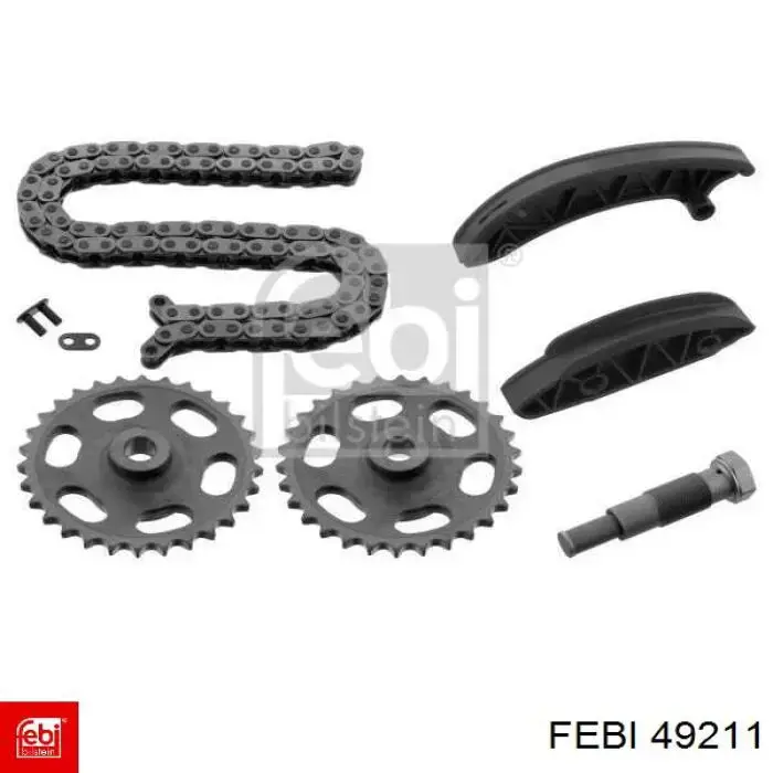 Łańcuch rozrządu, zestaw Febi 49211 cena, od 371,45 USD