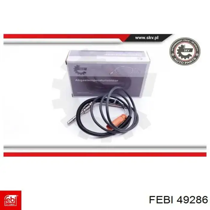 49286 Febi Czujnik temperatury spalin po filtrze cząstek stałych