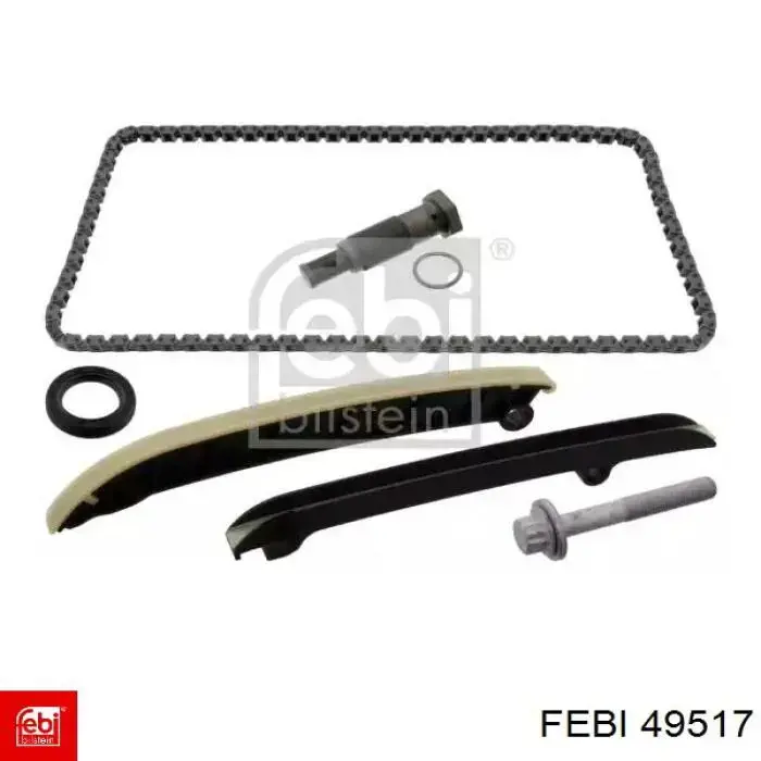 Łańcuch rozrządu, zestaw Febi 49517 cena, od 143,43 USD