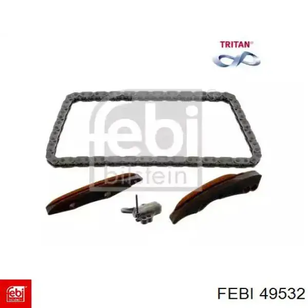 49532 Febi Łańcuch rozrządu, zestaw