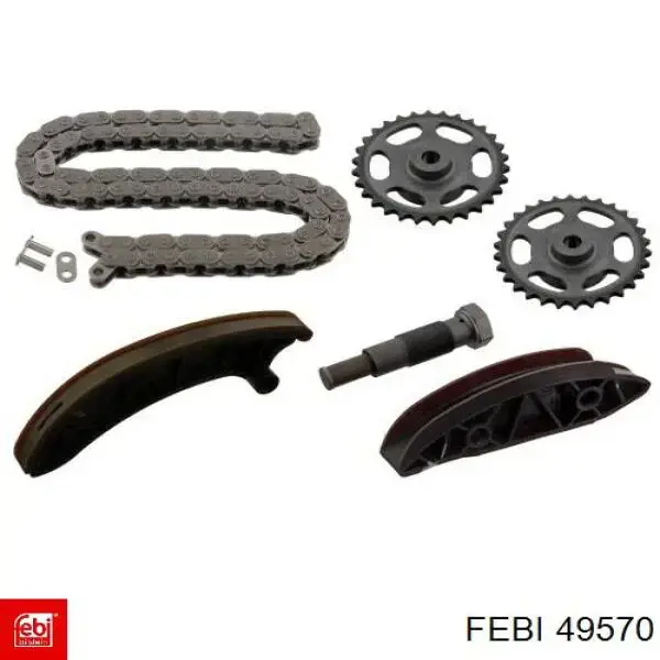 Łańcuch rozrządu, zestaw Febi 49570 cena, od 312,77 USD